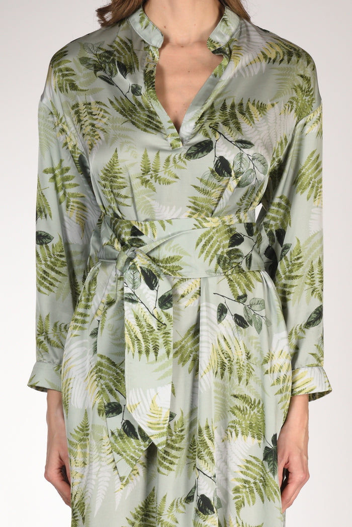 Gabriele Bellini Abito Stampa Verde/bianco Donna - 3