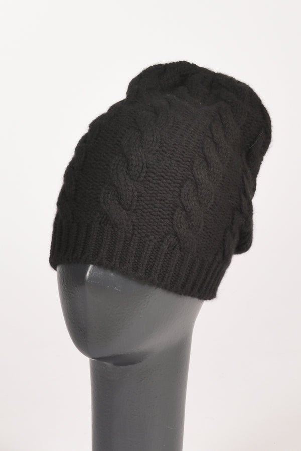 Five Cappello Treccia Nero Donna-2