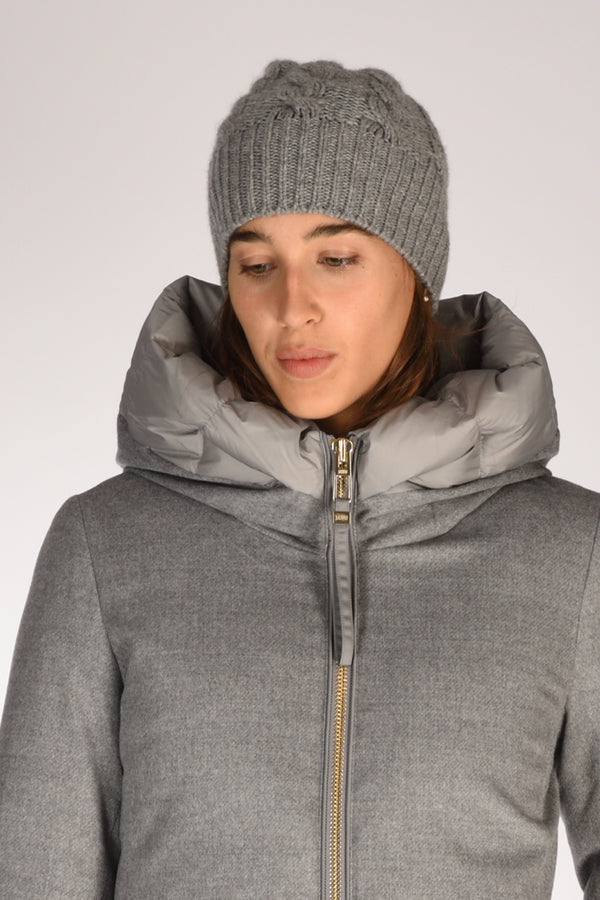 Five Cappello Treccia Grigio Chiaro Donna
