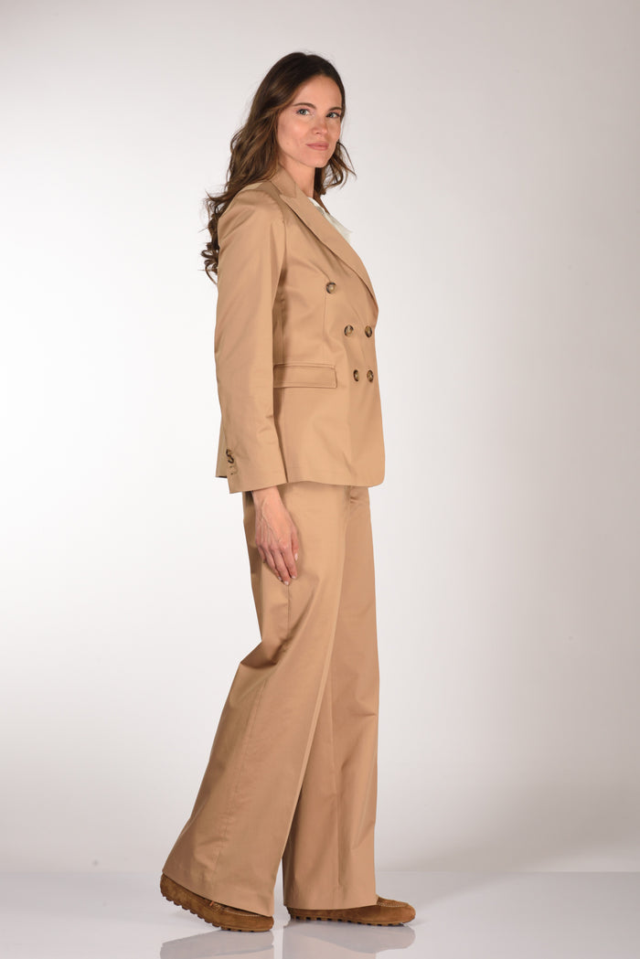 Kiltie Giacca Lauren Beige Cammello Donna - 4