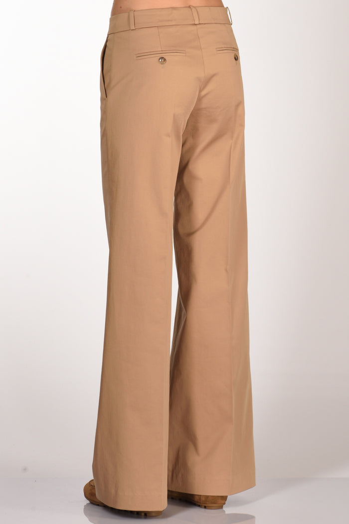 Kiltie Pantalone Andrea Beige Cammello Donna - 6