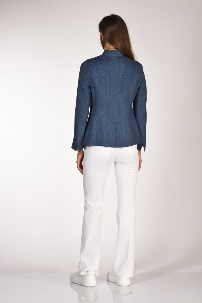 Kiltie Giacca Ginevra Blu Chiaro Donna - 5