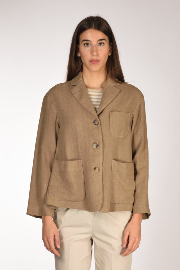 Kiltie Giacca Petra Beige Scuro Donna-2