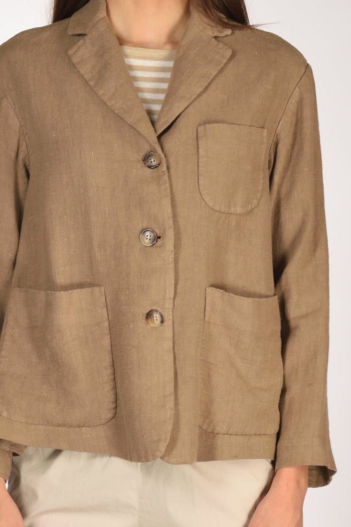 Kiltie Giacca Petra Beige Scuro Donna - 3