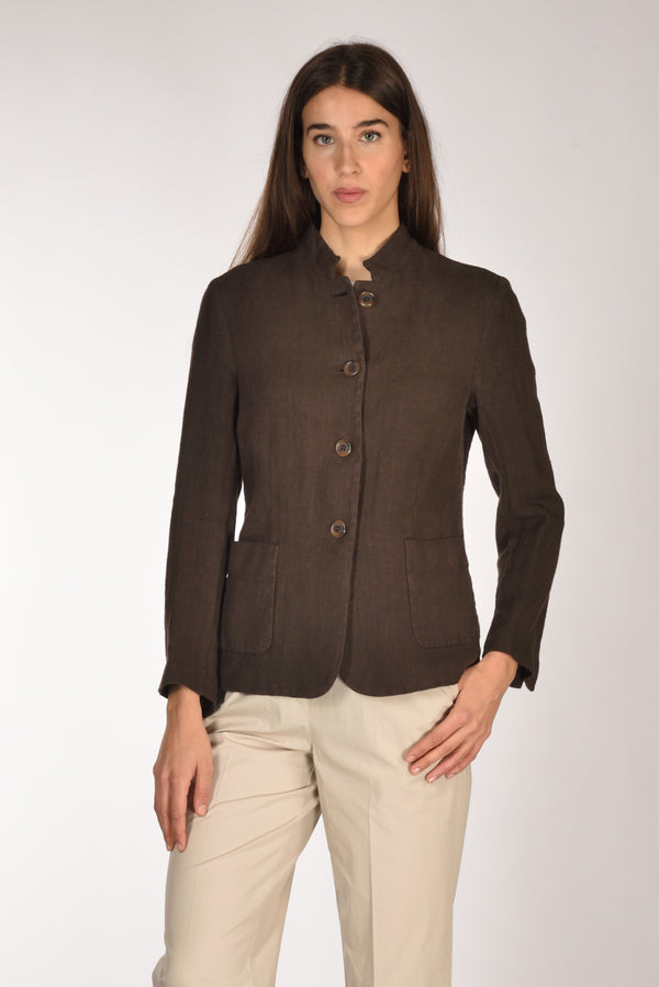 Kiltie Giacca Ginevra Marrone Donna