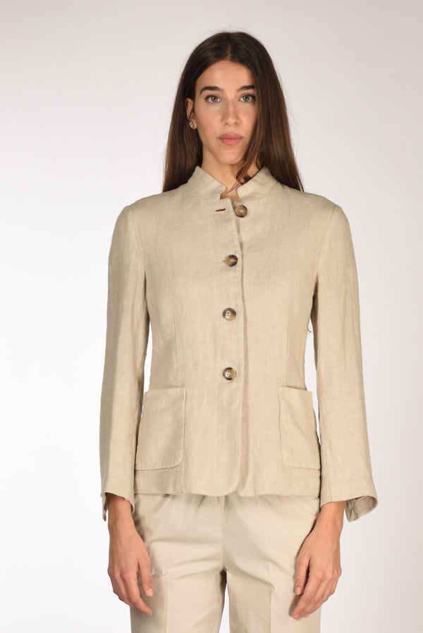 Kiltie Giacca Ginevra Beige Chiaro Donna-2