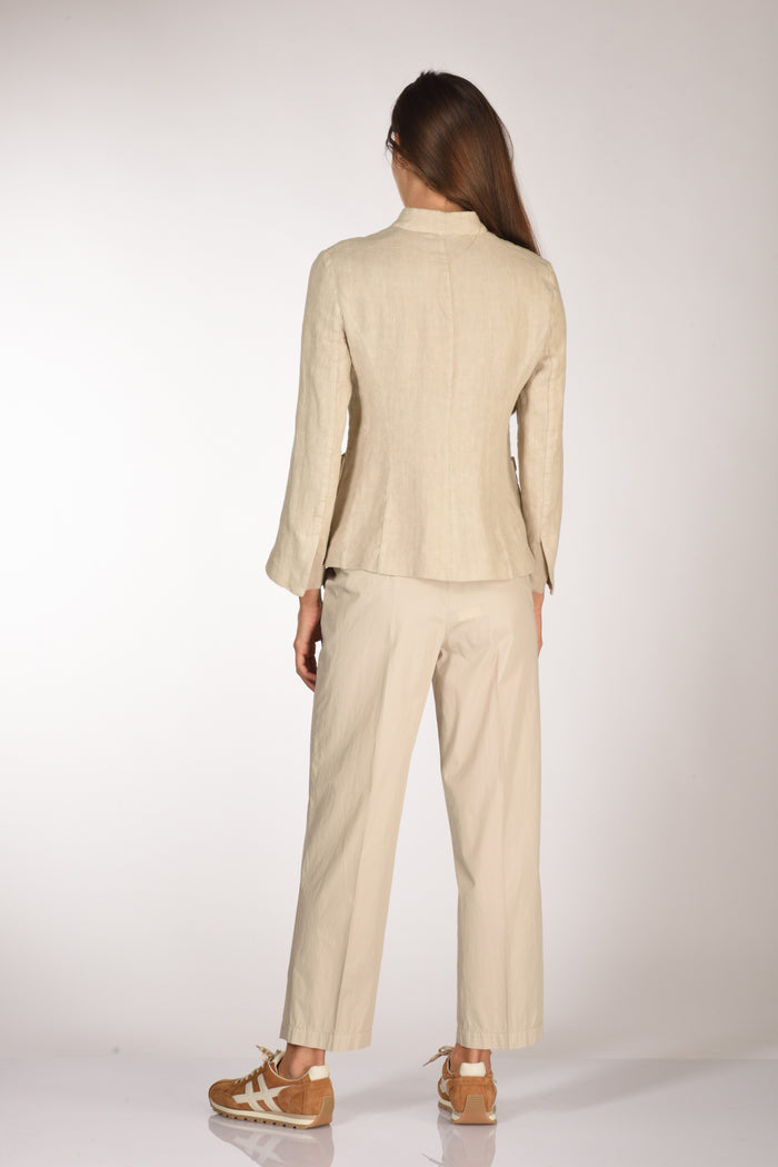 Kiltie Giacca Ginevra Beige Chiaro Donna - 5