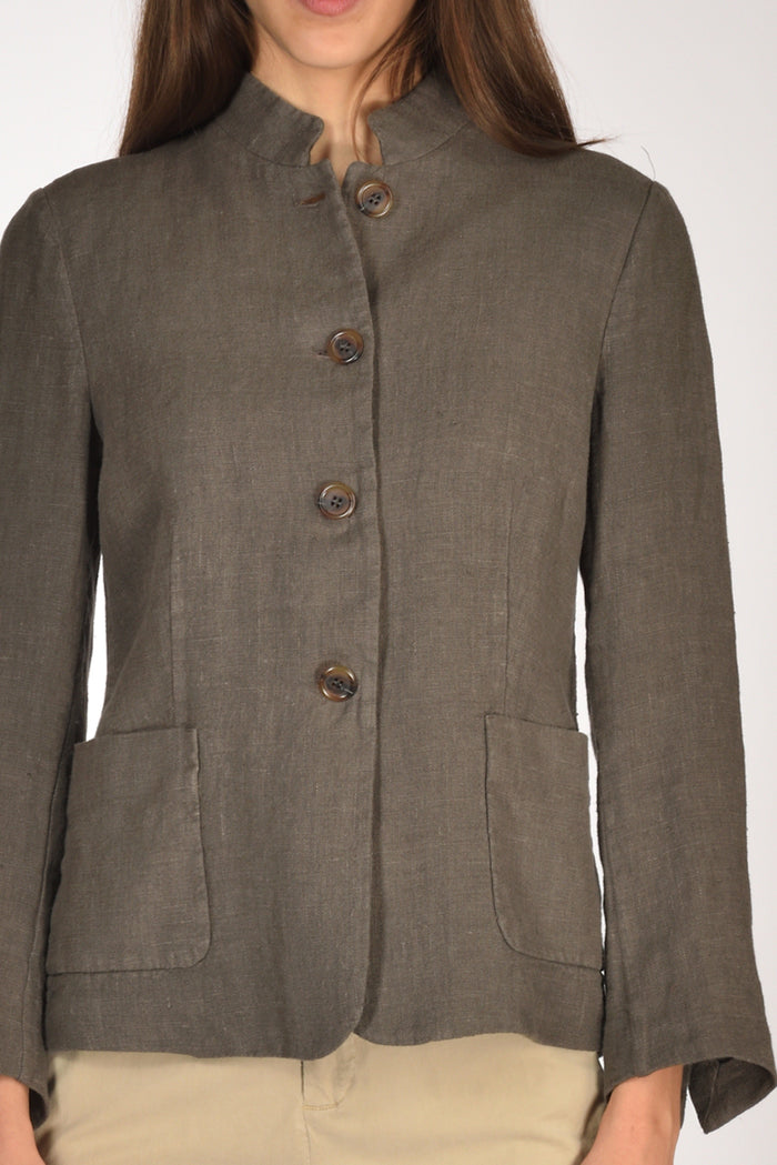 Kiltie Giacca Ginevra Grigio Verde Donna - 3