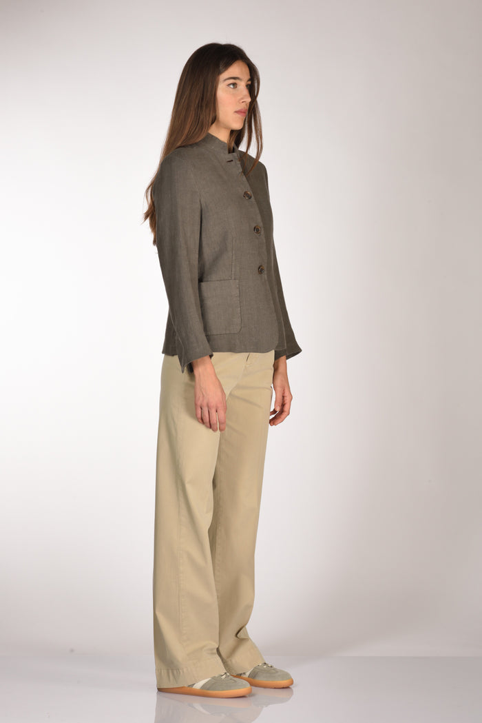 Kiltie Giacca Ginevra Grigio Verde Donna - 4