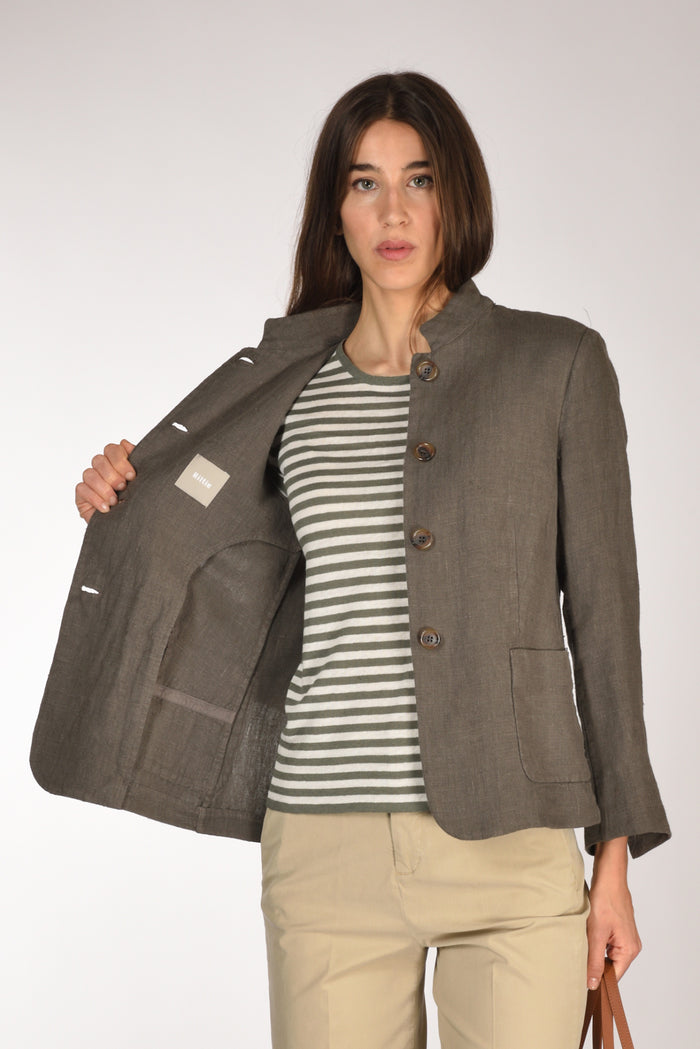 Kiltie Giacca Ginevra Grigio Verde Donna - 6