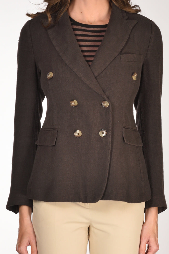 Kiltie Giacca Lauren Marrone Donna - 3