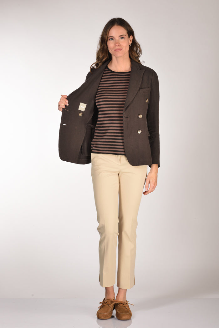 Kiltie Giacca Lauren Marrone Donna - 6