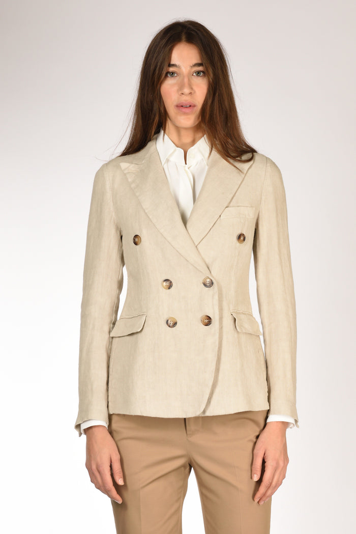 Kiltie Giacca Lauren Beige Chiaro Donna - 2