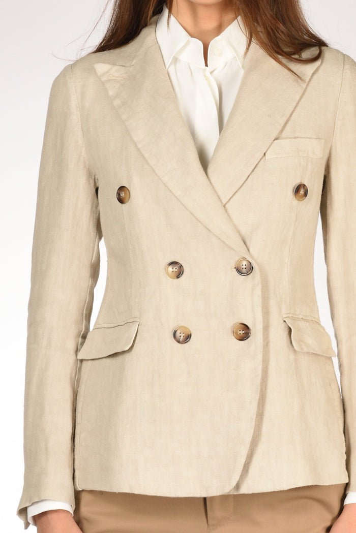 Kiltie Giacca Lauren Beige Chiaro Donna - 3