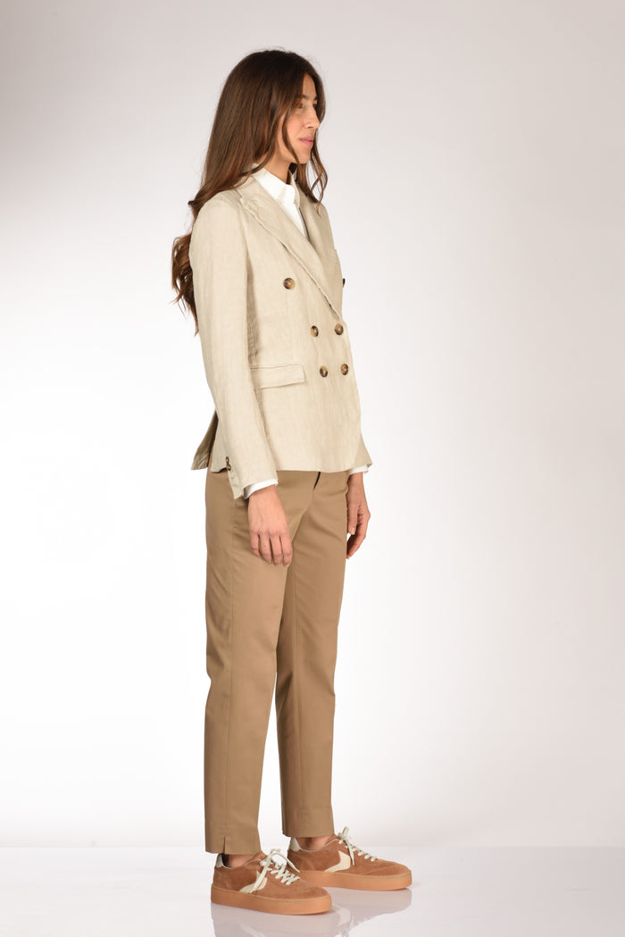 Kiltie Giacca Lauren Beige Chiaro Donna - 4