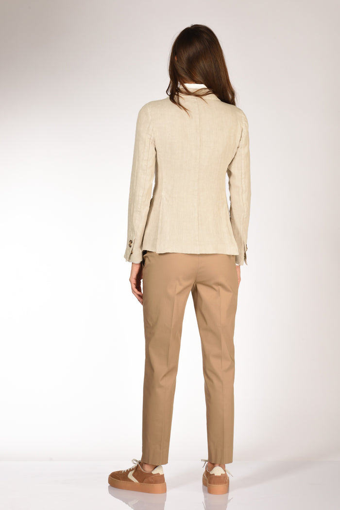 Kiltie Giacca Lauren Beige Chiaro Donna - 5