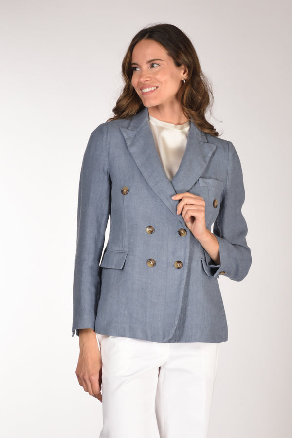 Kiltie Giacca Lauren Azzurro Polvere Donna