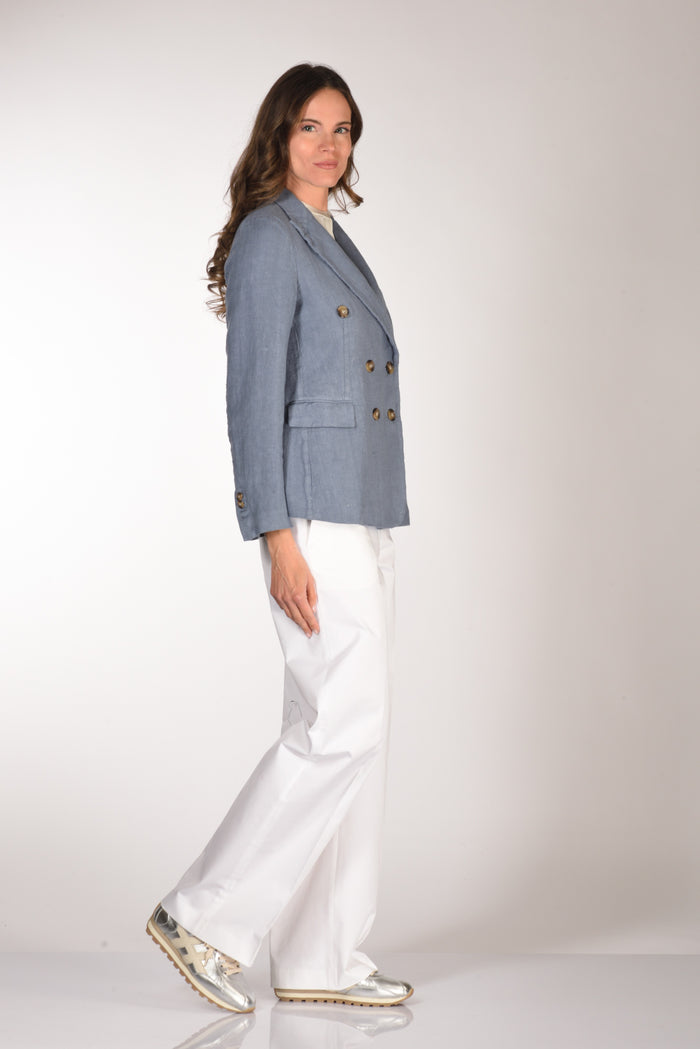 Kiltie Giacca Lauren Azzurro Polvere Donna - 4