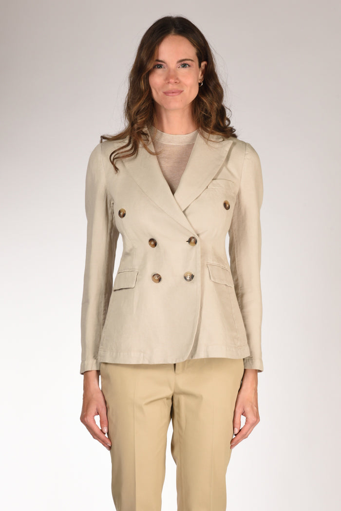 Kiltie Giacca Lauren Beige Chiaro Donna - 2