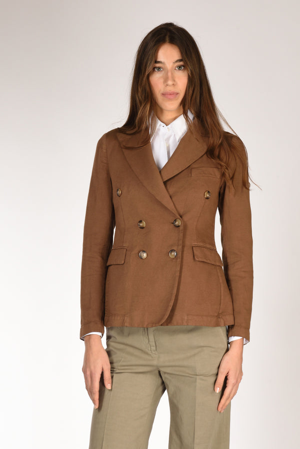 Kiltie Giacca Lauren Marrone Chiaro Donna