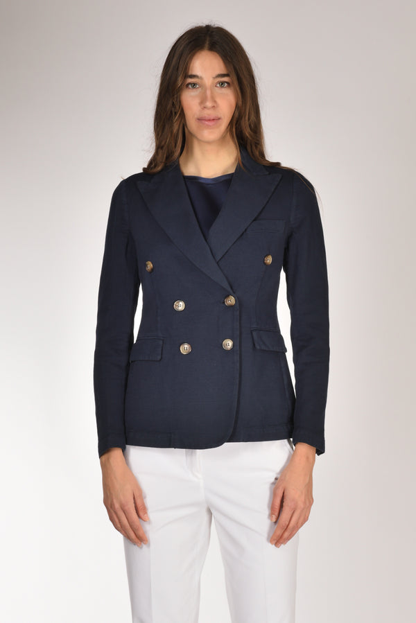 Kiltie Giacca Lauren Blu Donna-2