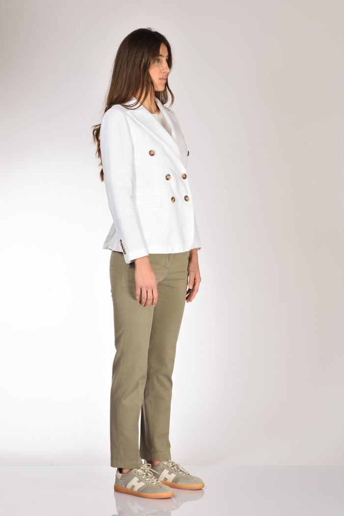 Kiltie Giacca Lauren Bianco Donna - 4