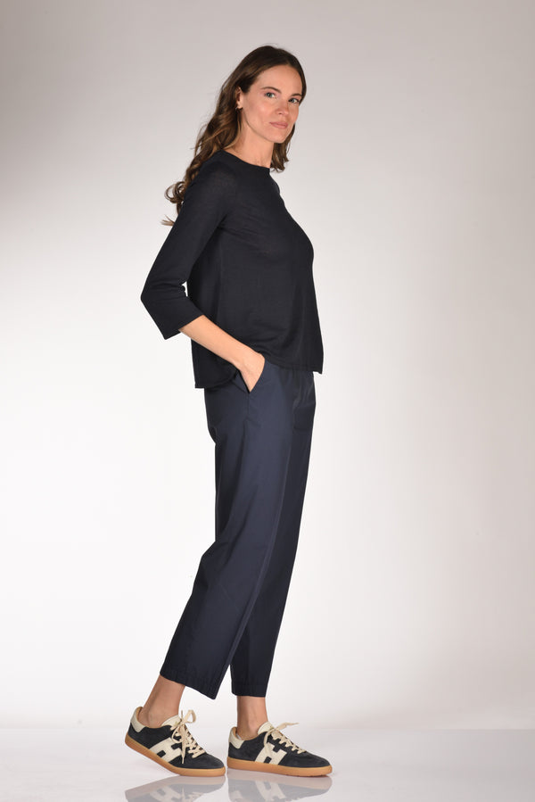Kiltie Pantalone George Blu Donna-2