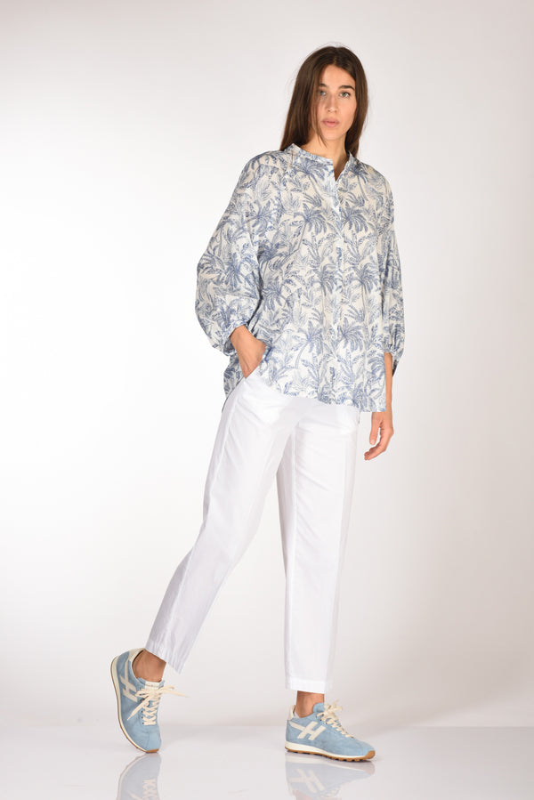 Kiltie Pantalone George Bianco Donna-2