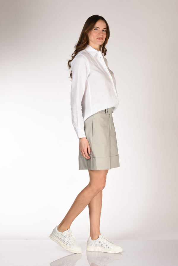 Berwich Bermuda Nadine Grigio Donna-2