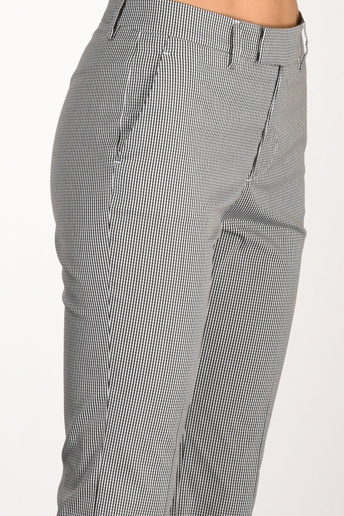 Berwich Pantalone Aurora Nero/bianco Donna - 4