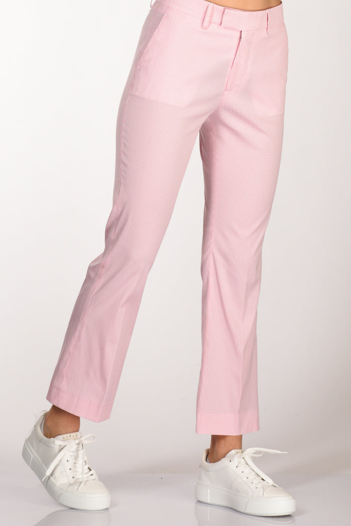 Berwich Pantalone Aurora Rosa/bianco Donna - 1
