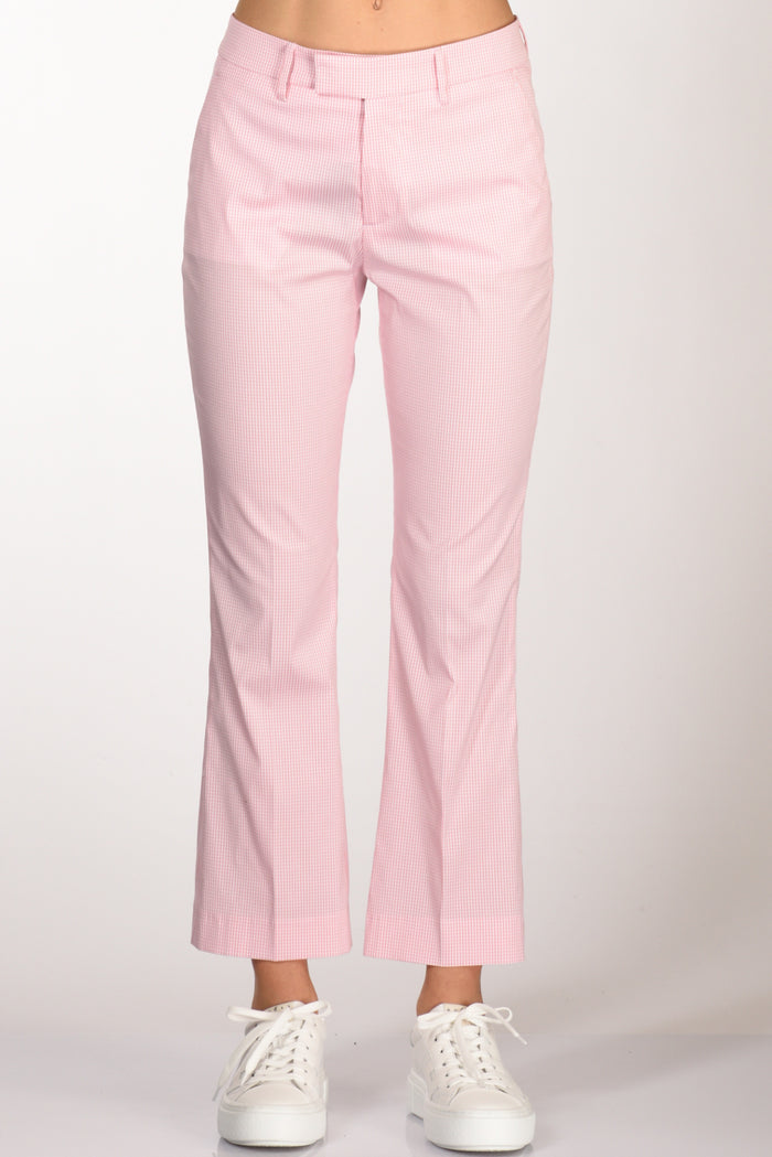 Berwich Pantalone Aurora Rosa/bianco Donna - 3