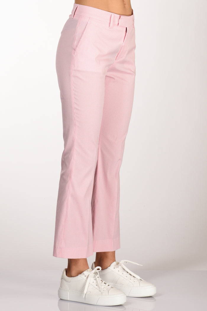Berwich Pantalone Aurora Rosa/bianco Donna - 5