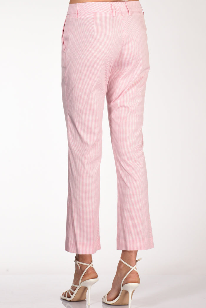 Berwich Pantalone Aurora Rosa/bianco Donna - 6