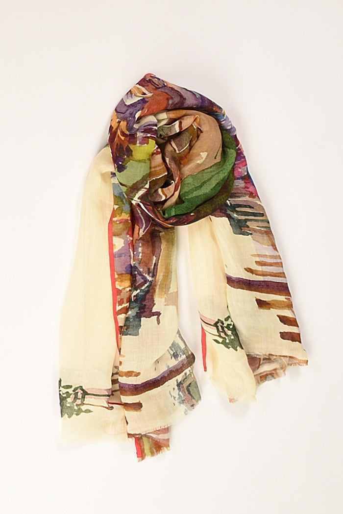 Jaitush Sciarpa Stampata Multicolor Donna - 2