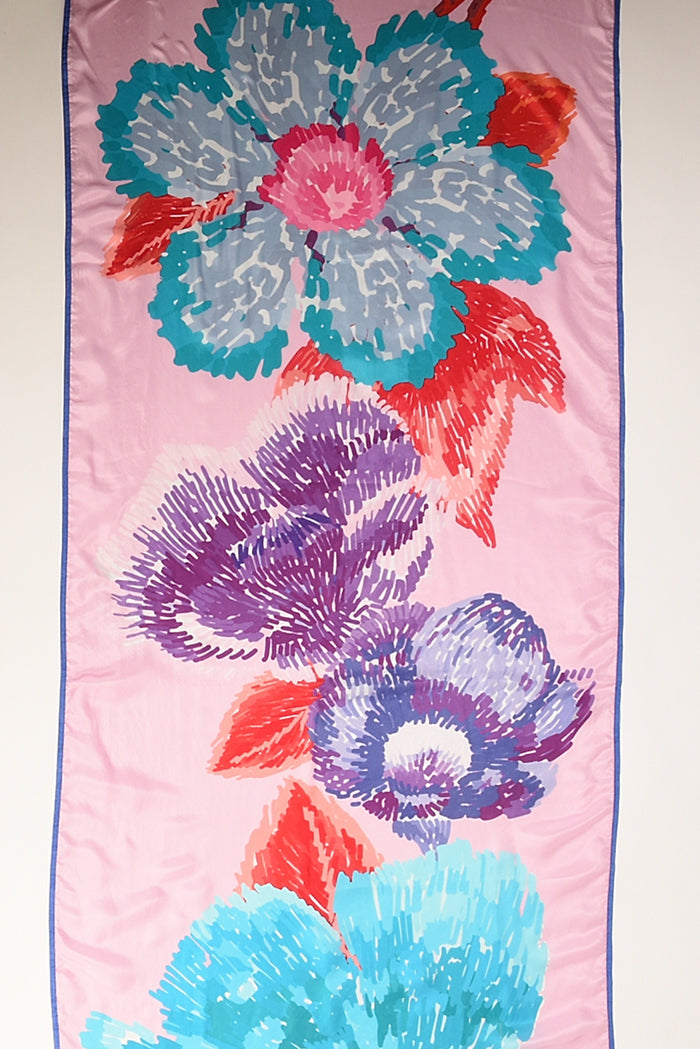 Jaitush Sciarpa Stampata Rosa/multicolor Donna - 4