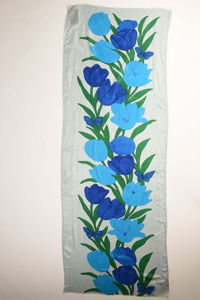 Jaitush Sciarpa Stampata Blu/verde/bianco Donna - 2