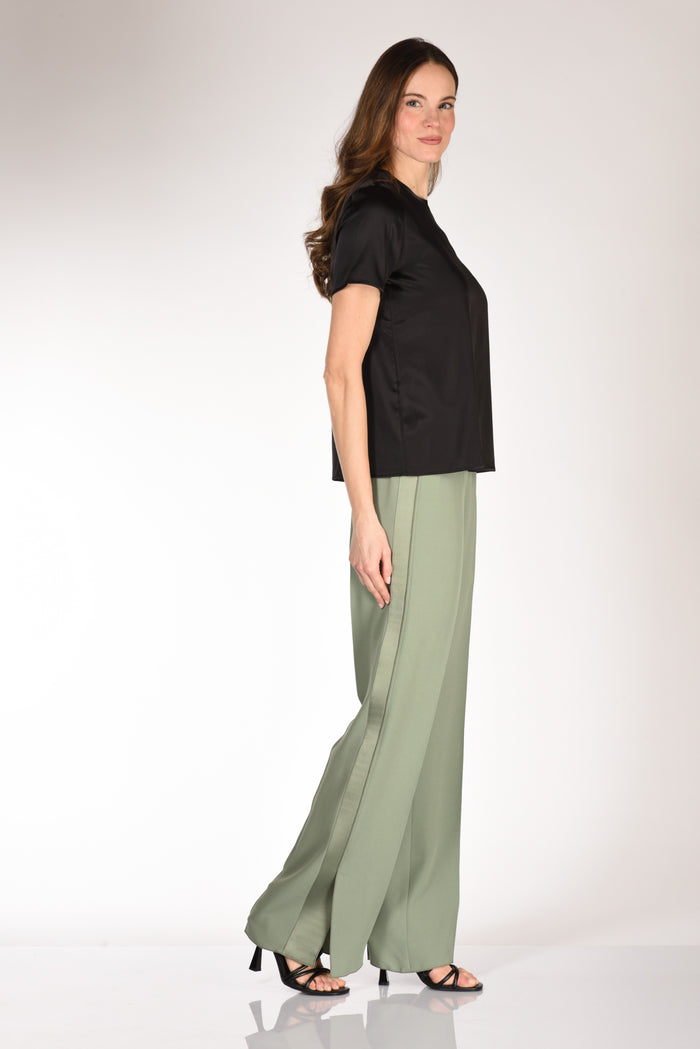 Shirt C Zero Tshirt Seta Mm Nero Donna - 4