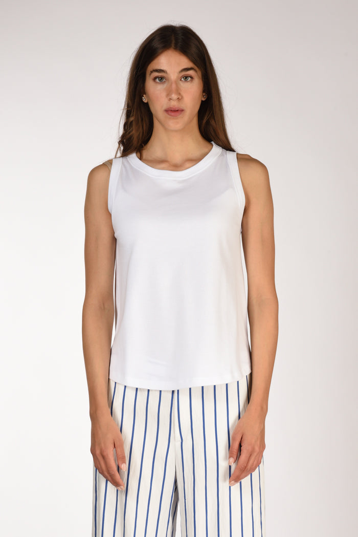 Shirt C Zero Canotta Bianco Donna - 2
