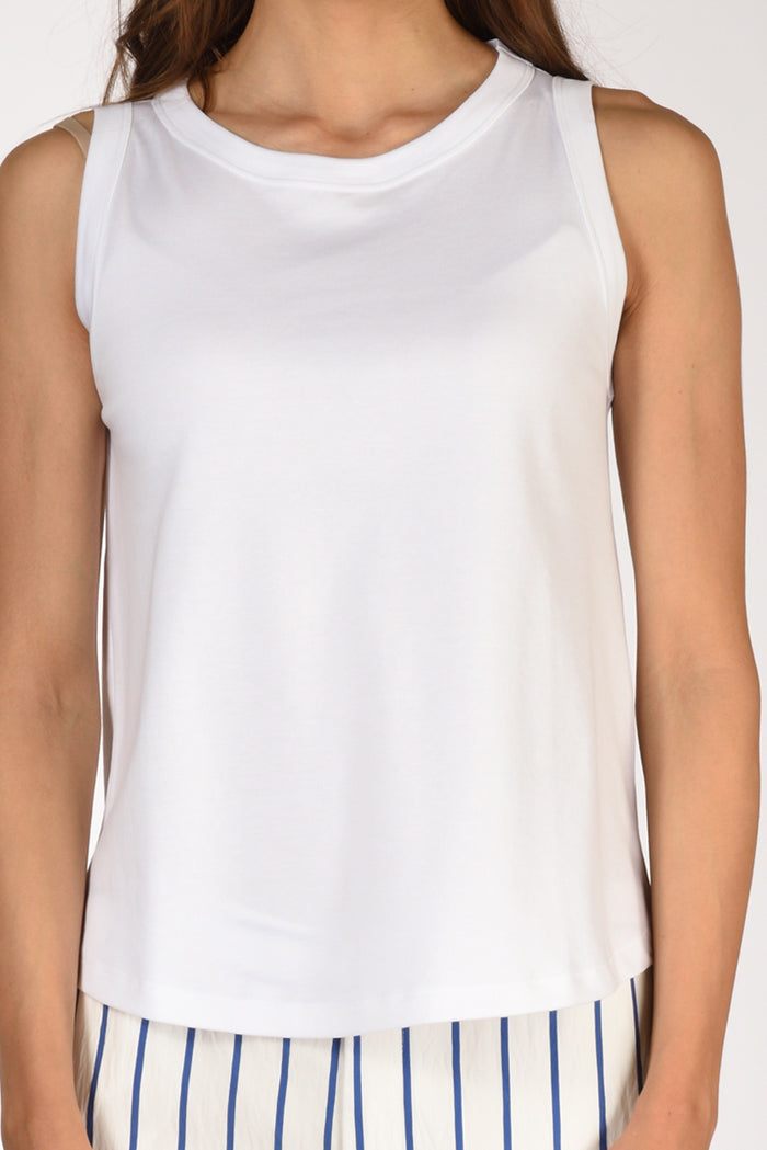 Shirt C Zero Canotta Bianco Donna - 3