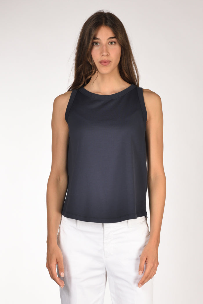 Shirt C Zero Canotta Blu Donna - 2