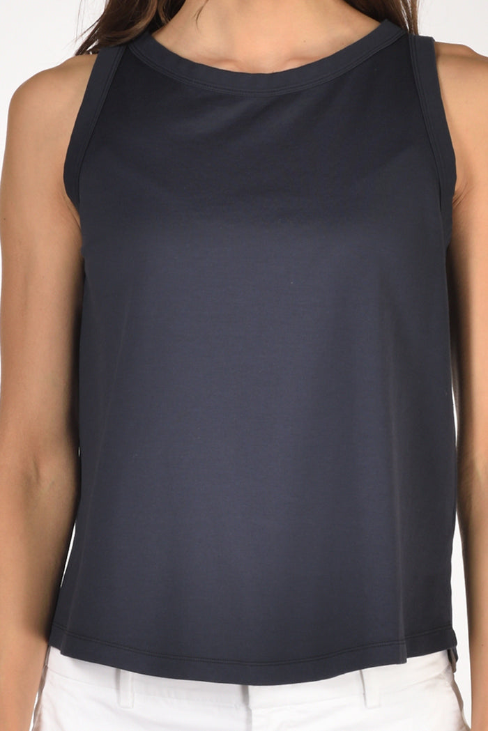 Shirt C Zero Canotta Blu Donna - 3