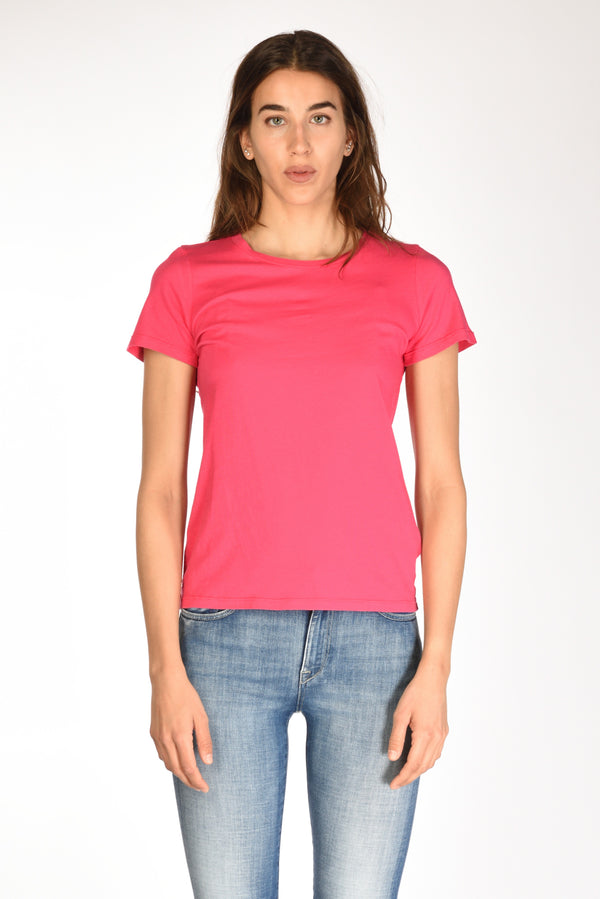 Majestic Filatures Paris Tshirt Mm Fucsia Donna-2