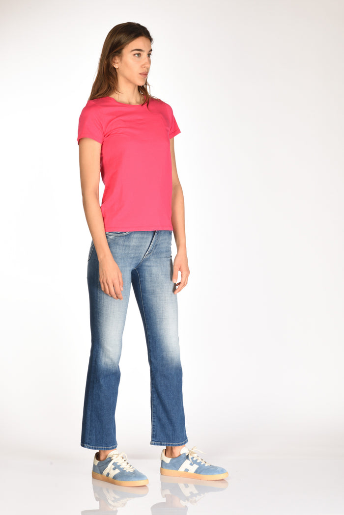 Majestic Filatures Paris Tshirt Mm Fucsia Donna - 4