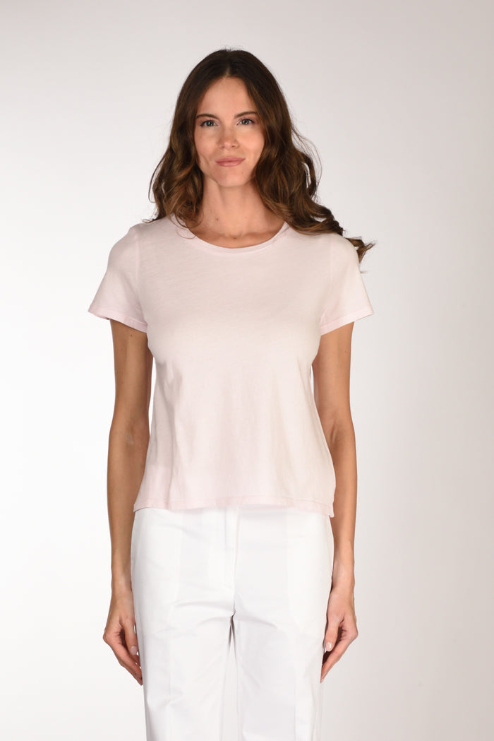 Majestic Filatures Paris Tshirt Mm Rosa Donna - 2