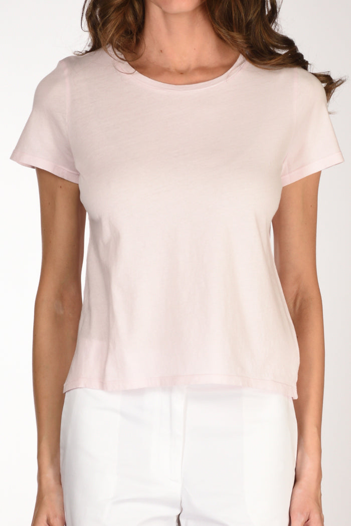 Majestic Filatures Paris Tshirt Mm Rosa Donna - 3