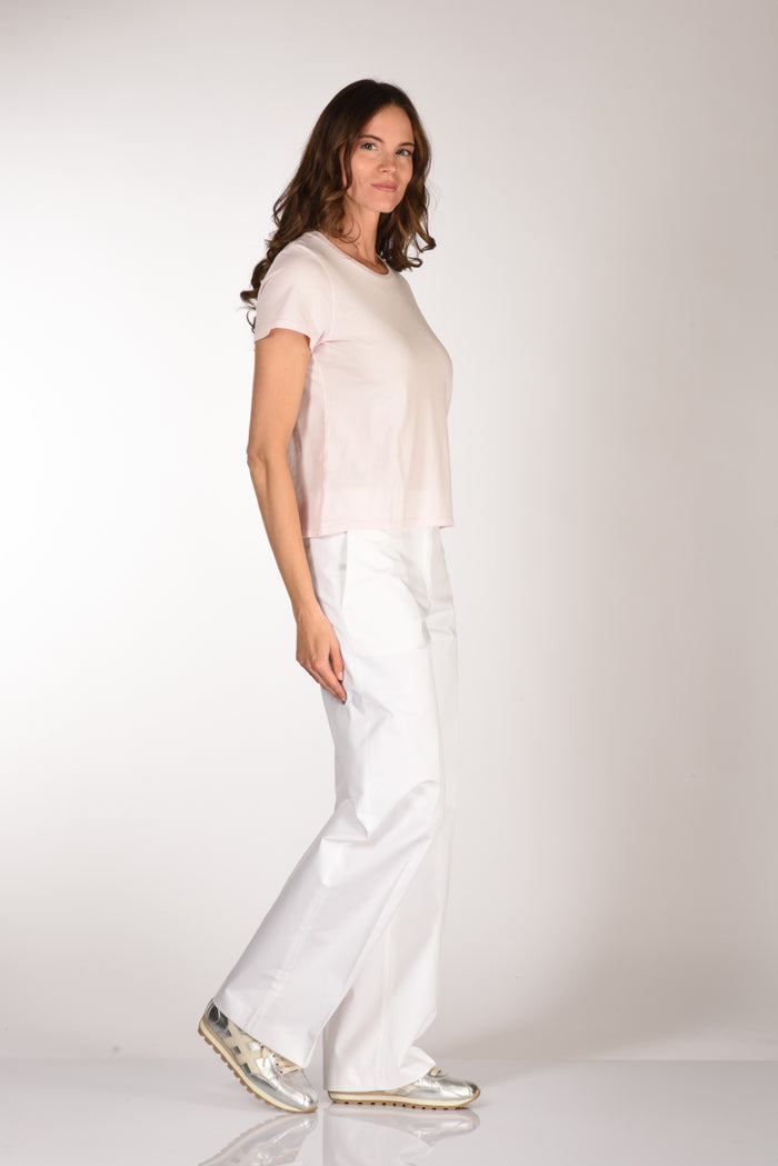 Majestic Filatures Paris Tshirt Mm Rosa Donna - 4