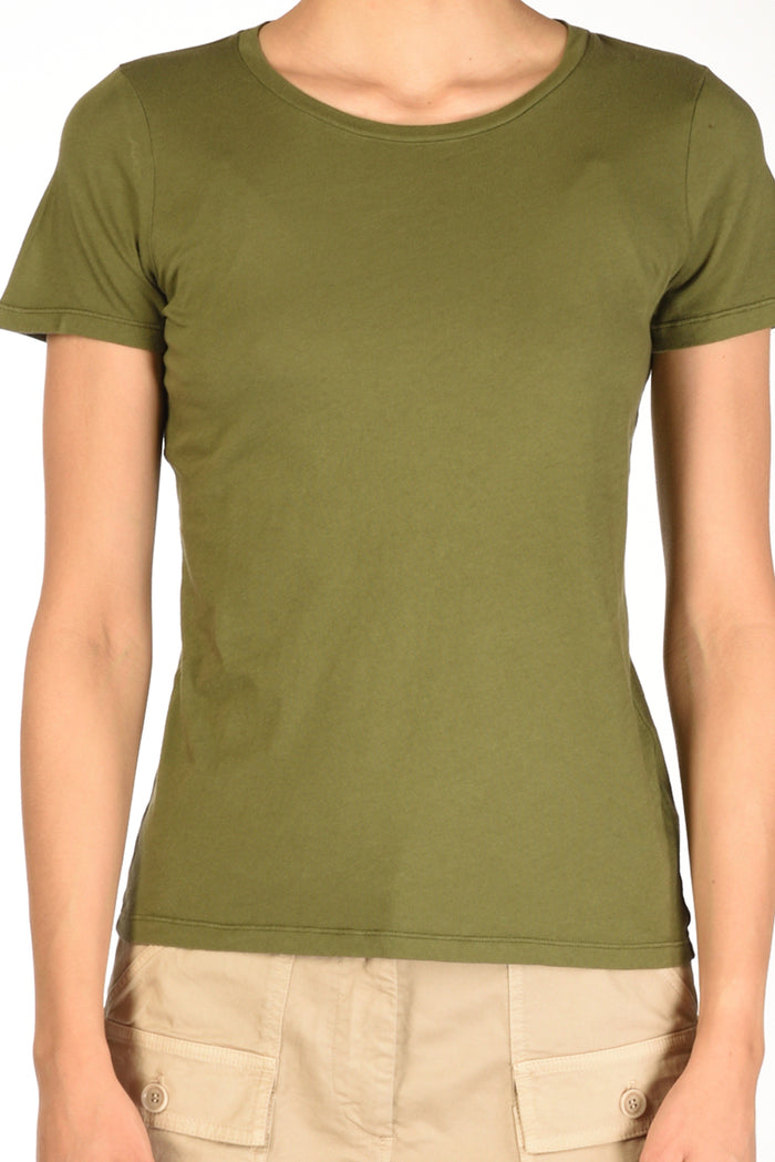 Majestic Filatures Paris Tshirt Mm Verde Donna - 3