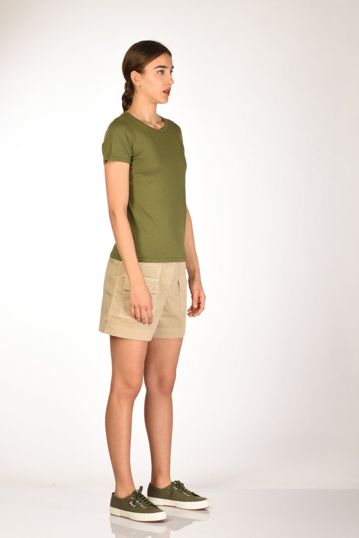 Majestic Filatures Paris Tshirt Mm Verde Donna - 4