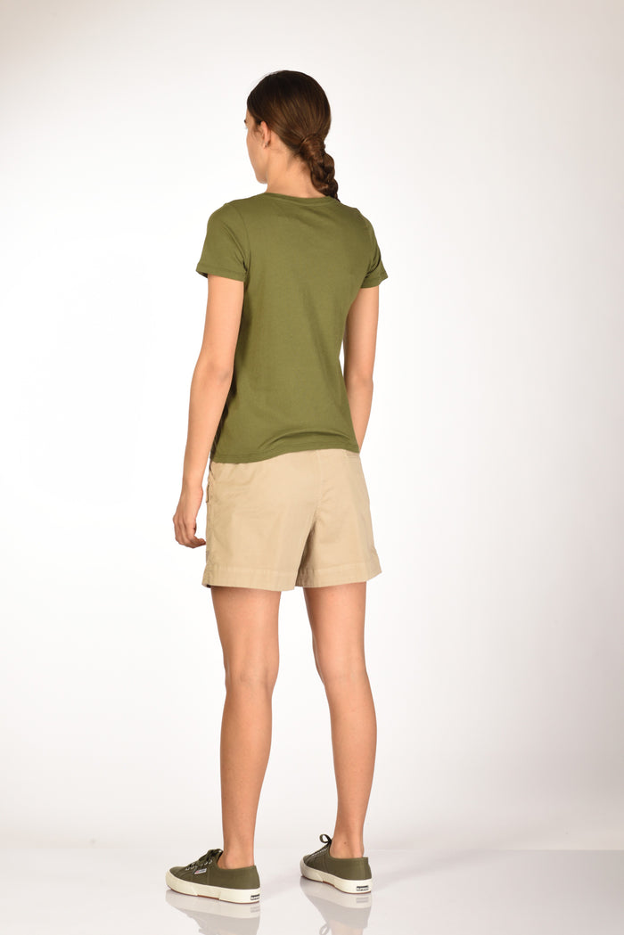 Majestic Filatures Paris Tshirt Mm Verde Donna - 5